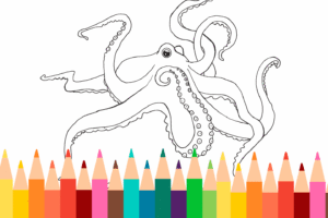 Octopus Coloring Page